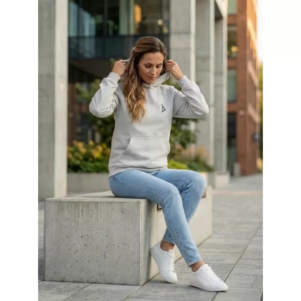  Ženski sweatshirt ALTISPORT BYB/ALW002BY289 SIVA 