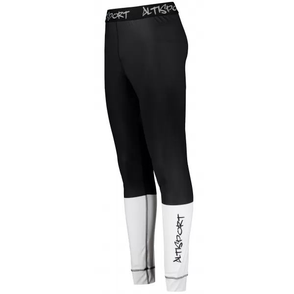  Muške premium funkcionalne termo hlače ALTISPORT VOJ/ALM051TER02 CRNO-BIJELO 