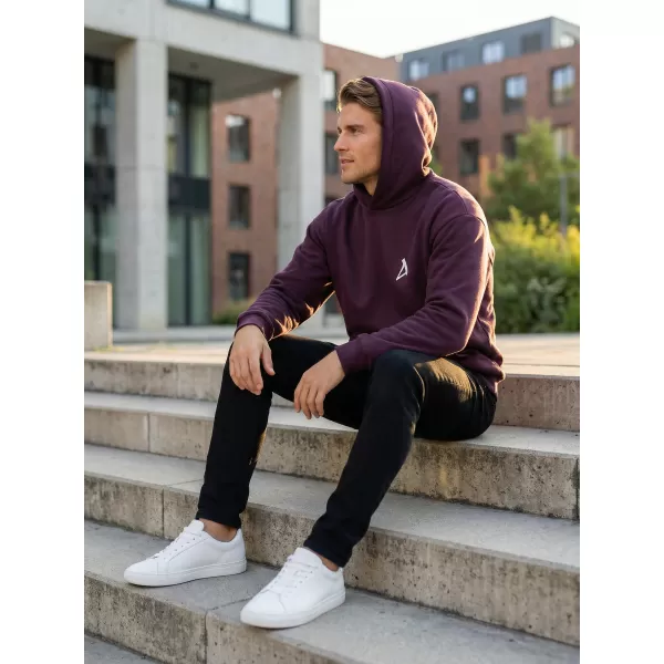  Muški sweatshirt ALTISPORT BYB/ALM002BY284 TAMNOCRVENA 
