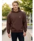 Muški sweatshirt ALTISPORT BYB/ALM002BY284 ČOKOLADNO SMEĐA