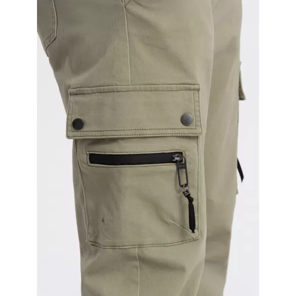  Hlače OMBRE OM-PAJO-0125 KAKI 