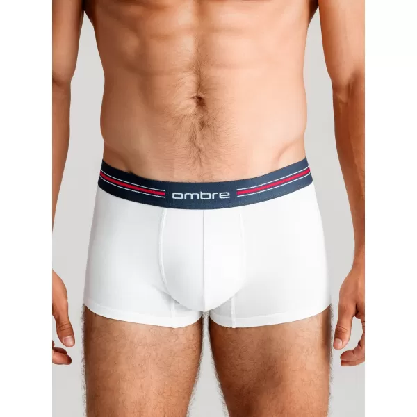  Kratke hlače OMBRE OM-UNBO-0109 3 PACK MIX BIJELA 