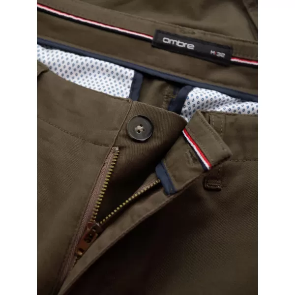  Kratke hlače OMBRE OM-SRCG-0133 TAMNA MASLINA 