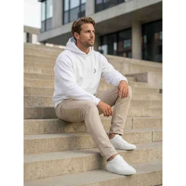  Muški sweatshirt ALTISPORT BYB/ALM002BY284 BIJELA 