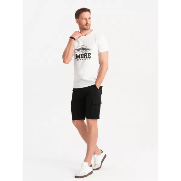  Kratke hlače OMBRE OM-SRCG-0133 CRNI 