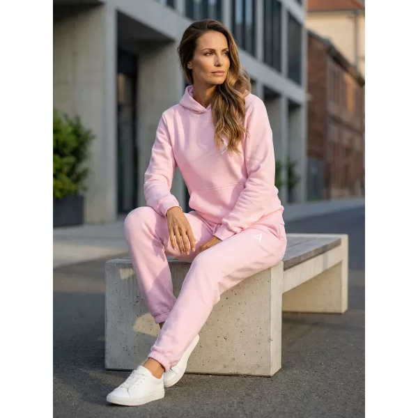  Ženski sweatshirt ALTISPORT BYB/ALW002BY289 SVIJETLORUŽIČASTA 