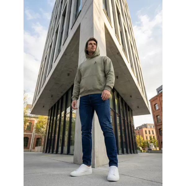  Muški sweatshirt ALTISPORT BYB/ALM002BY284 MASLINA 