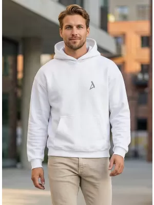 Muški sweatshirt ALTISPORT BYB/ALM002BY284 BIJELA