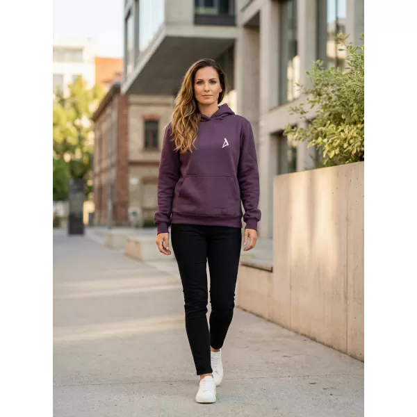  Ženski sweatshirt ALTISPORT BYB/ALW002BY289 TAMNOCRVENA 