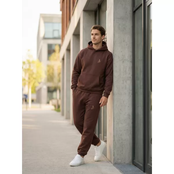  Muške trenirke ALTISPORT BYB/ALM002BY286 ČOKOLADNO SMEĐA 
