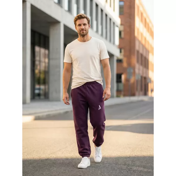  Muške trenirke ALTISPORT BYB/ALM002BY286 TAMNOCRVENA 