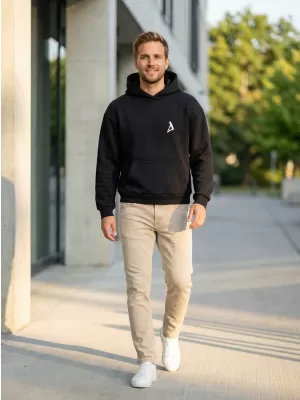 Muški sweatshirt ALTISPORT BYB/ALM002BY284 CRNA