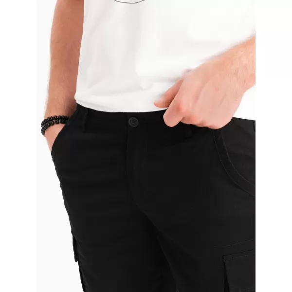  Kratke hlače OMBRE OM-SRCG-0133 CRNI 