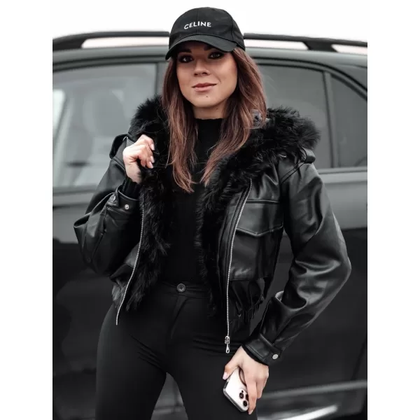  Ženska jakna DSTREET SOFTREBEL TY4762 CRNI 