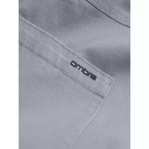  Hlače OMBRE OM-PAJO-0135 SVIJETLO SIVE BOJE 