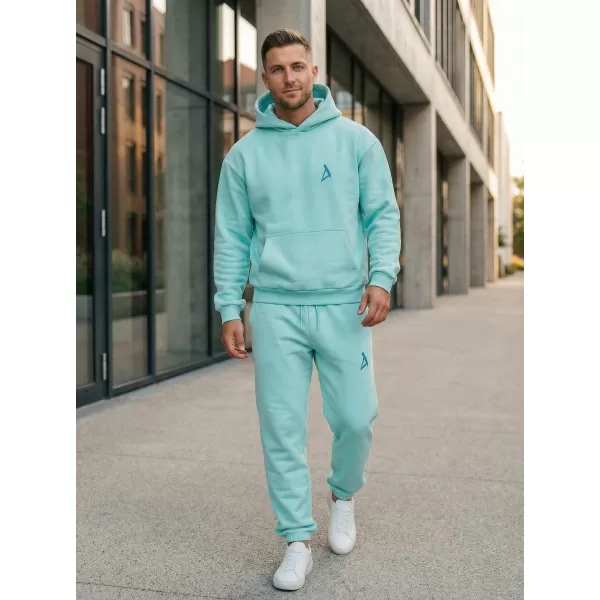  Muški sweatshirt ALTISPORT BYB/ALM002BY284 TIRKIZ 