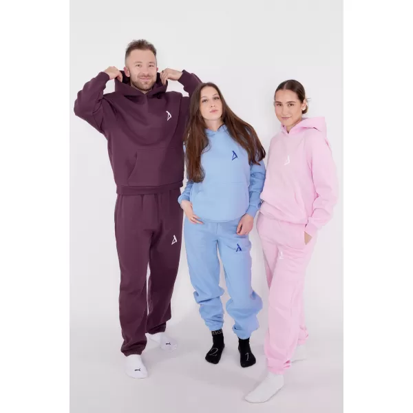  Muški sweatshirt ALTISPORT BYB/ALM002BY284 TAMNOCRVENA 