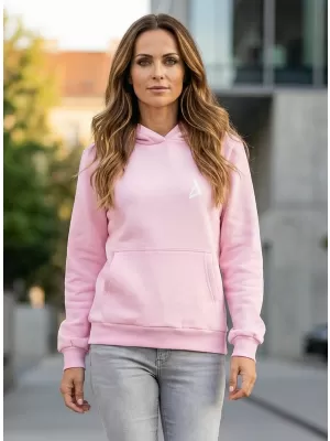 Ženski sweatshirt ALTISPORT BYB/ALW002BY289 SVIJETLORUŽIČASTA