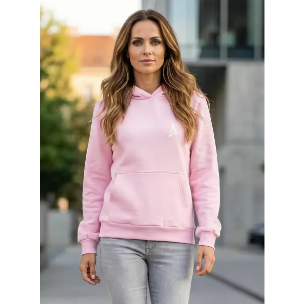  Ženski sweatshirt ALTISPORT BYB/ALW002BY289 SVIJETLORUŽIČASTA 