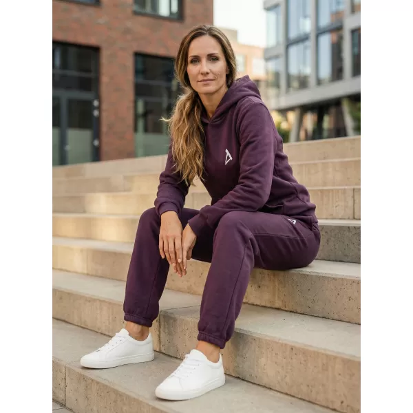  Ženski sweatshirt ALTISPORT BYB/ALW002BY289 TAMNOCRVENA 