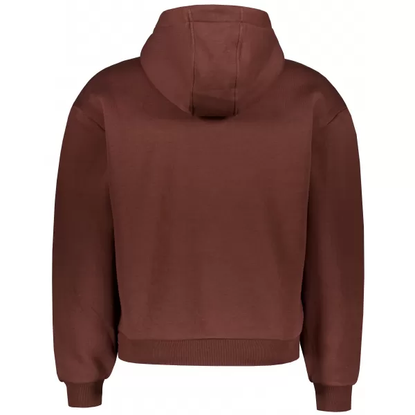  Muški sweatshirt ALTISPORT BYB/ALM002BY284 ČOKOLADNO SMEĐA 