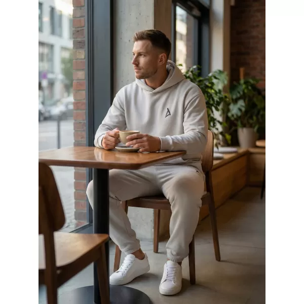  Muški sweatshirt ALTISPORT BYB/ALM002BY284 SIVA 
