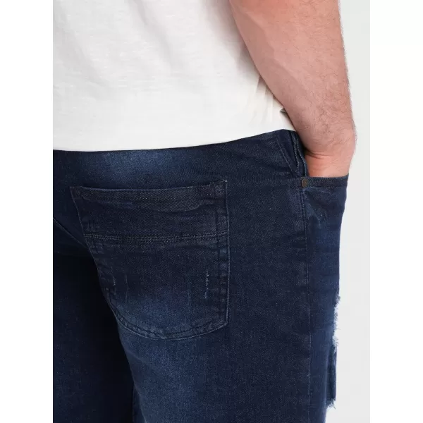  Kratke hlače OMBRE OM-SRDS-0146 TAMNOPLAV 