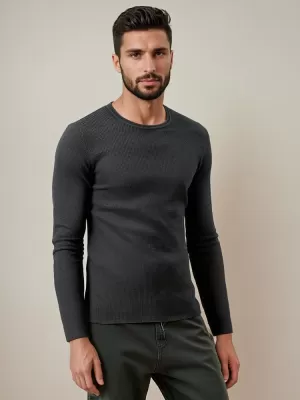 Muški džemper DSTREET wx2293 TAMNO SIVA
