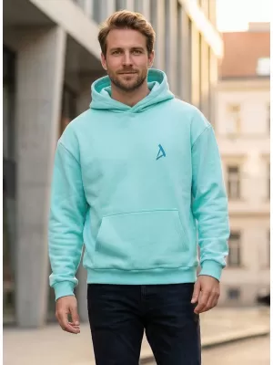 Muški sweatshirt ALTISPORT BYB/ALM002BY284 TIRKIZ