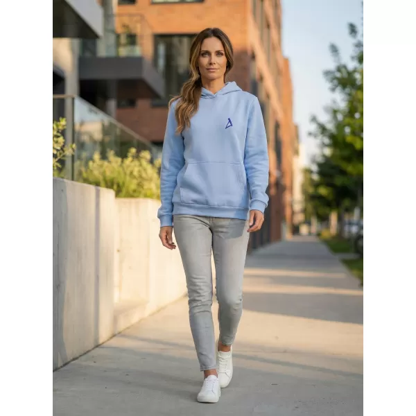  Ženski sweatshirt ALTISPORT BYB/ALW002BY289 SVIJETLOPLAVA 