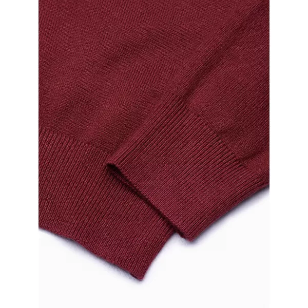  Muški džemper OMBRE OM-SWBS-0106 BURGUNDIJSKI 