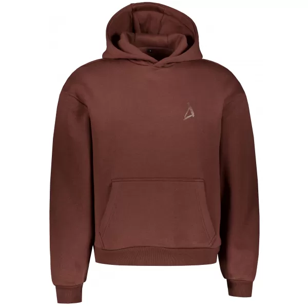 Muški sweatshirt ALTISPORT BYB/ALM002BY284 ČOKOLADNO SMEĐA 