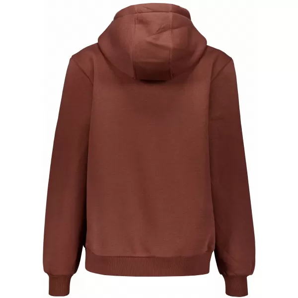  Ženski sweatshirt ALTISPORT BYB/ALW002BY289 ČOKOLADNO SMEĐA 