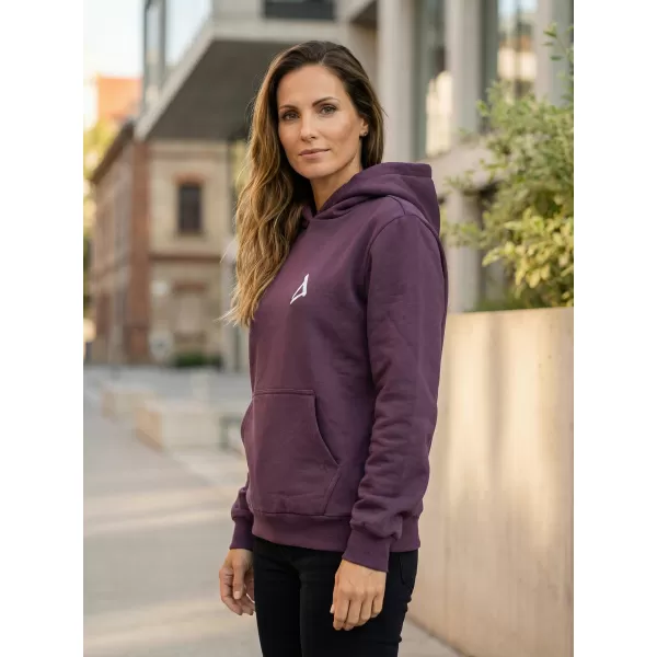  Ženski sweatshirt ALTISPORT BYB/ALW002BY289 TAMNOCRVENA 