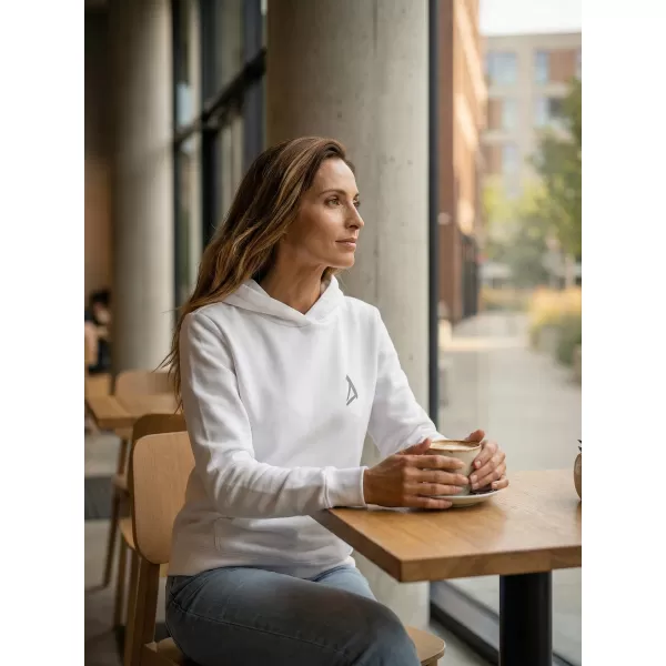  Ženski sweatshirt ALTISPORT BYB/ALW002BY289 BIJELA 