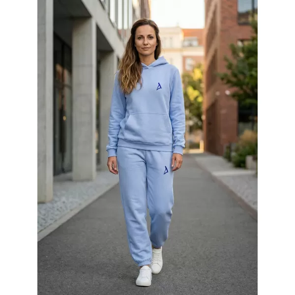  Ženski sweatshirt ALTISPORT BYB/ALW002BY289 SVIJETLOPLAVA 