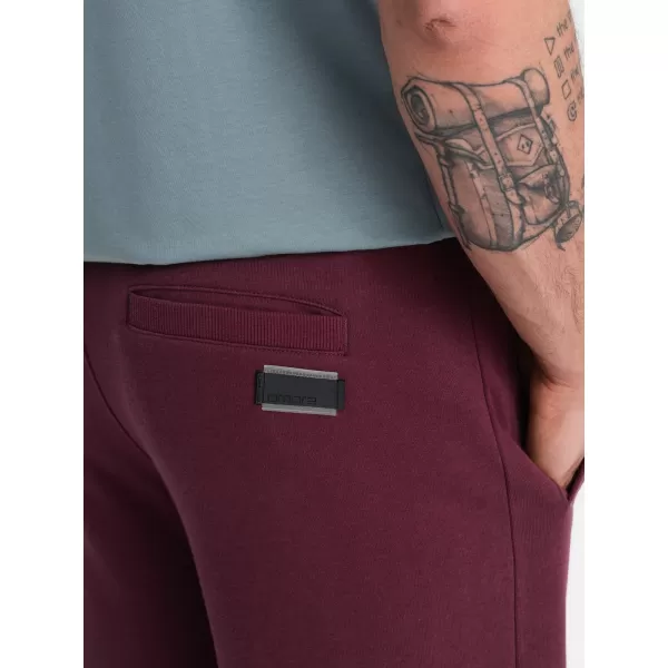  Kratke hlače OMBRE OM-SRBS-0149 KESTEN 