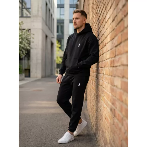  Muški sweatshirt ALTISPORT BYB/ALM002BY284 CRNA 