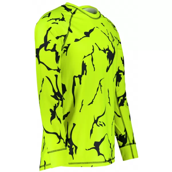 Vrhunska muška funkcionalna termo majica dugih rukava ALTISPORT VOJ/ALM052TER01 NEON ZELENA 