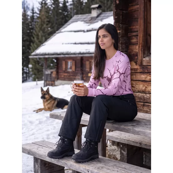  Ženska premium funkcionalna termo majica dugih rukava ALTISPORT VOJ/ALW052TER01 RUŽIČASTA 