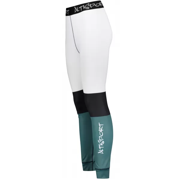  Ženske premium funkcionalne termo hlače ALTISPORT VOJ/ALW051TER02 BIJELO ZELENA 