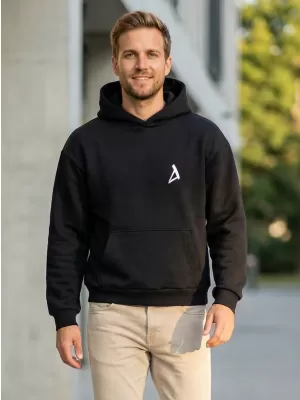 Muški sweatshirt ALTISPORT BYB/ALM002BY284 CRNA