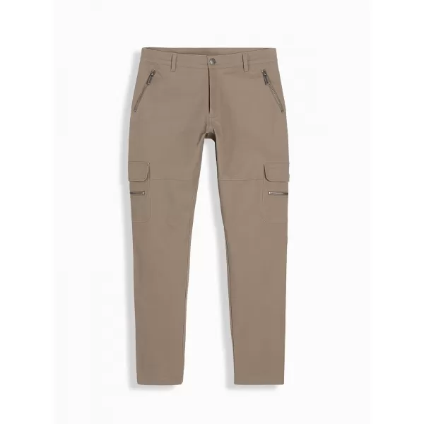  Hlače OMBRE OM-PACG-0204 KAKI 