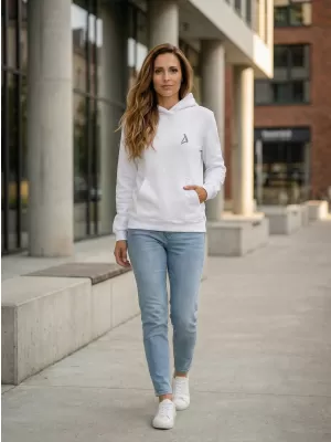 Ženski sweatshirt ALTISPORT BYB/ALW002BY289 BIJELA