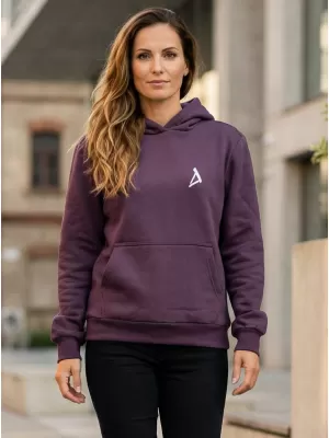 Ženski sweatshirt ALTISPORT BYB/ALW002BY289 TAMNOCRVENA