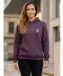 Ženski sweatshirt ALTISPORT BYB/ALW002BY289 TAMNOCRVENA