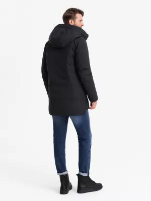 Jakna OMBRE OM-JALJ-0202 CRNI