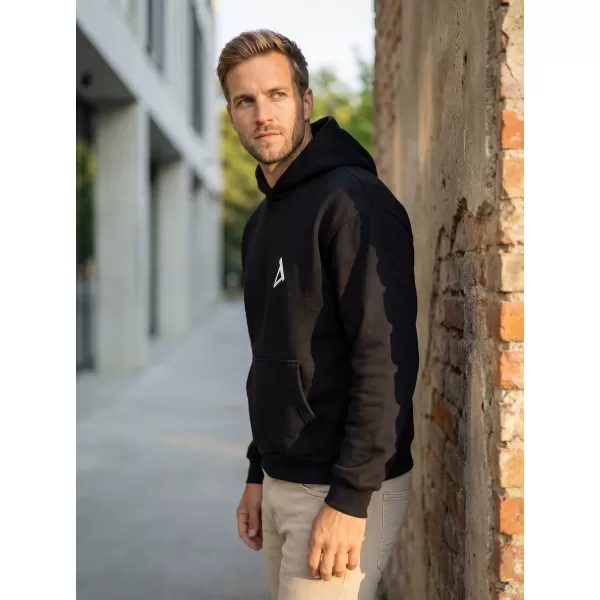 Muški sweatshirt ALTISPORT BYB/ALM002BY284 CRNA 