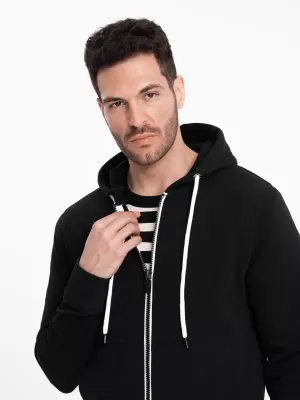 Muška dukserica OMBRE OM-SSBZ-0178 CRNI
