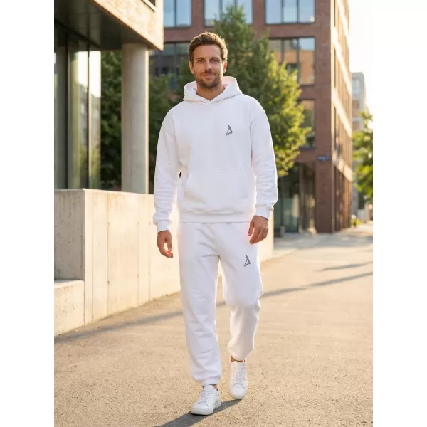  Muške trenirke ALTISPORT BYB/ALM002BY286 BIJELA 